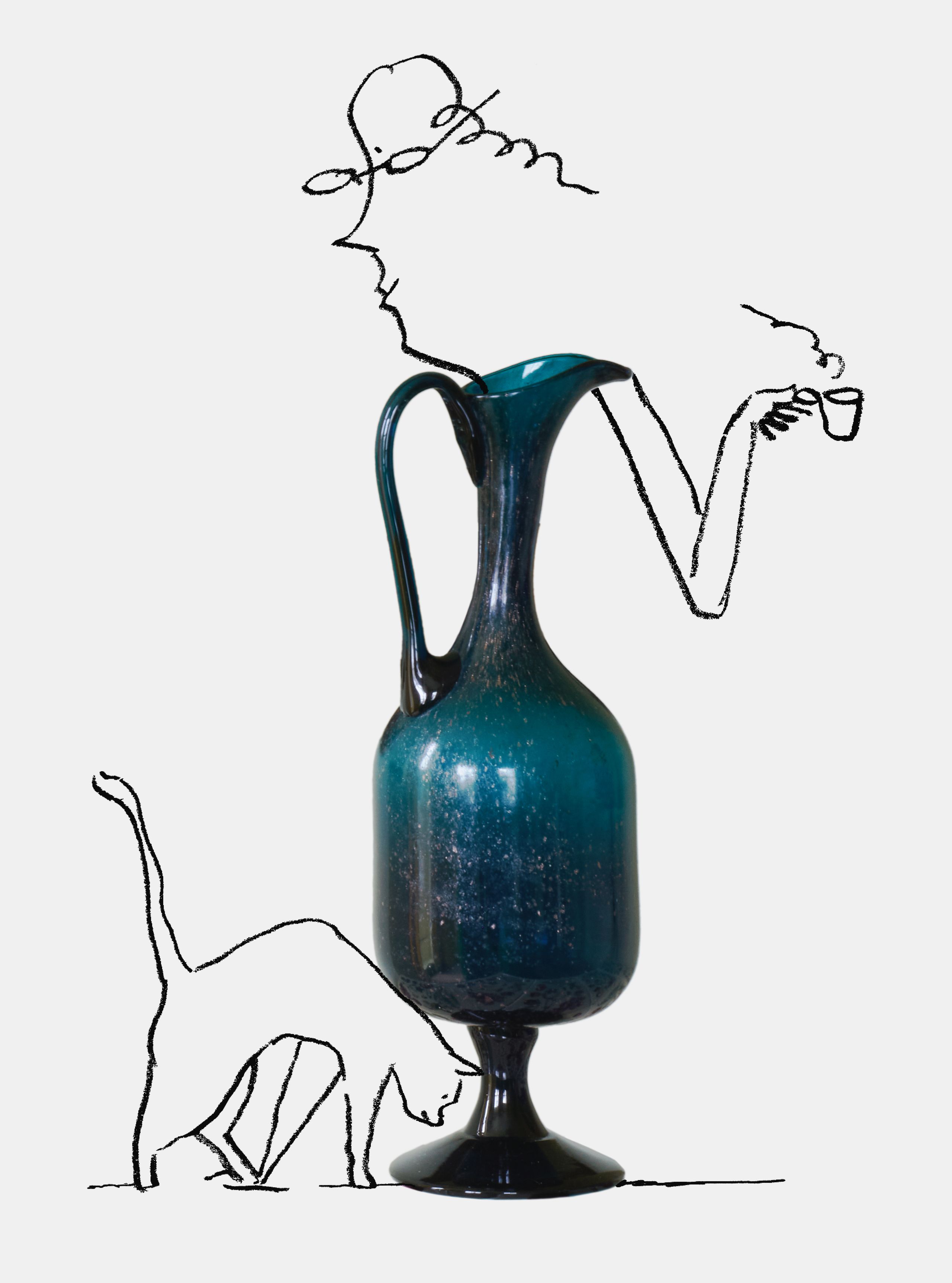 The World of Interiors Writing Competition Image may contain Jar Pottery Vase Jug Adult Person Glass and